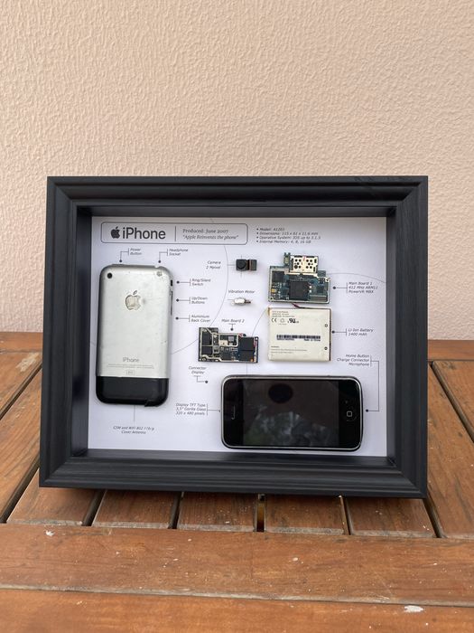 Quadro decorativo Iphone 2g