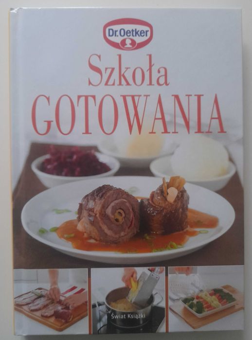 Szkoła gotowania + 5 książek Dr Oetker książka kucharska, dieta