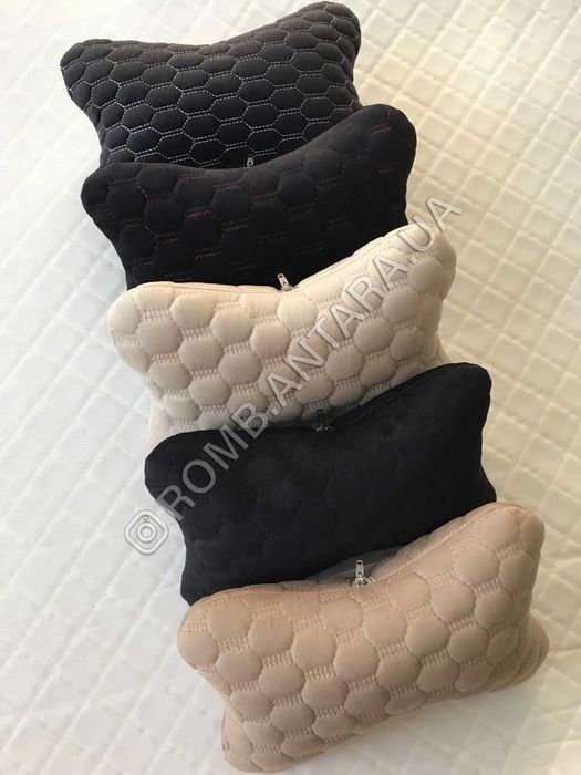 РОЗПРОДАЖ ‼️ Готові ПРЕМІУМ подушки на підголовники / Авто подушечки