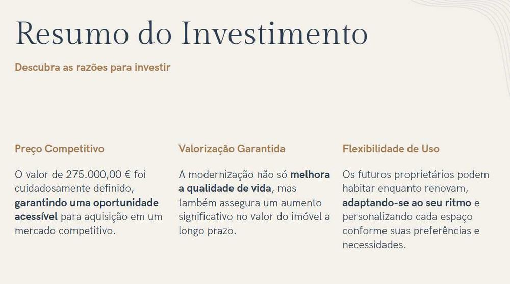 Oportunidade Exclusiva: O Seu Projeto de Vida Começa Aqui