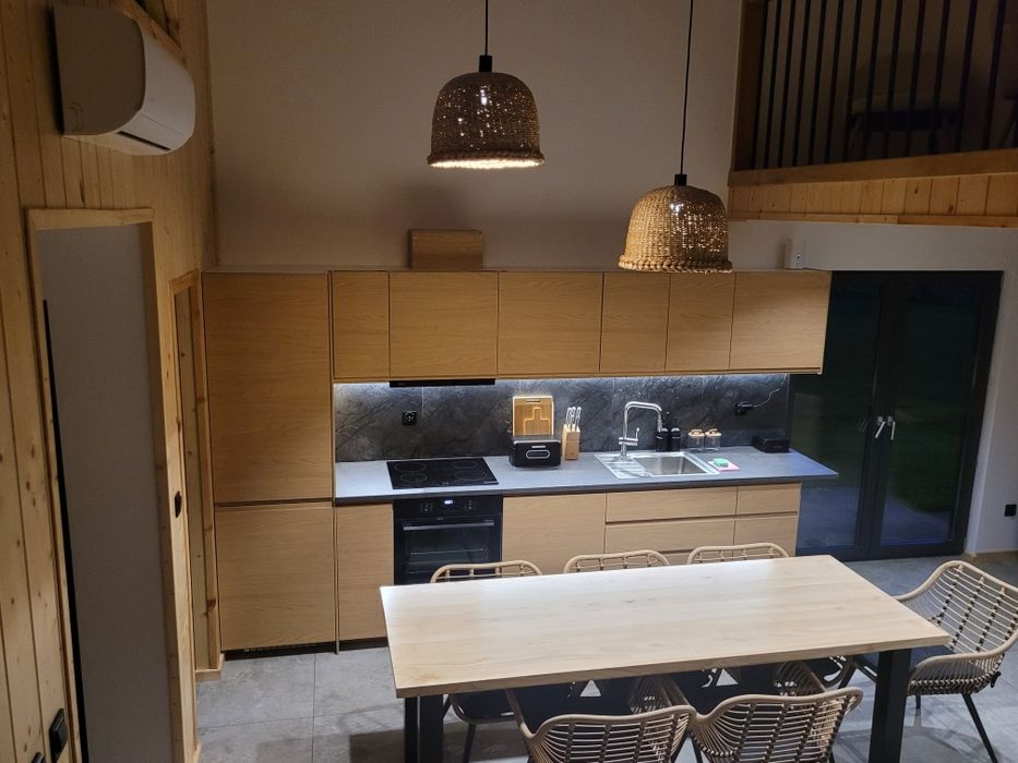 Domki Echo lasu, Zwierzyniec,  Roztocze, balia z jacuzzi, sauna