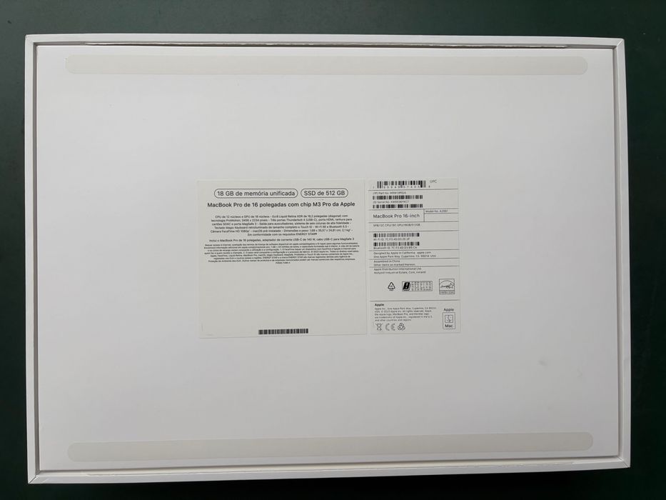 Apple MacBook M3 Pro 16″ 2024