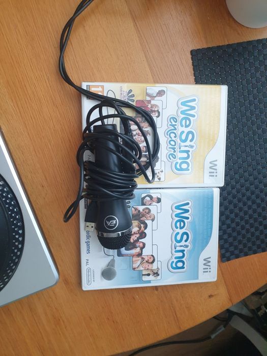 Mikrofon i gry nintendo wii