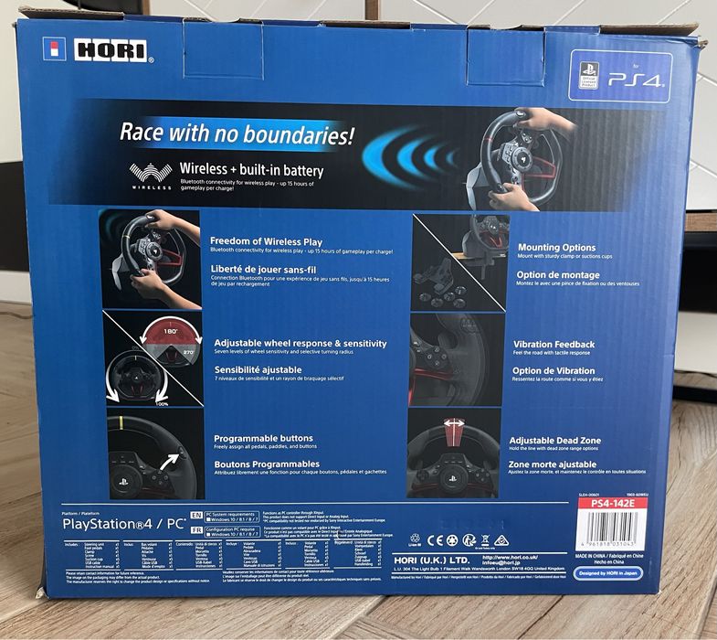 Volante HORI Wireless RWA Apex + (F1 22 + CTR Nitro-Fuelled)