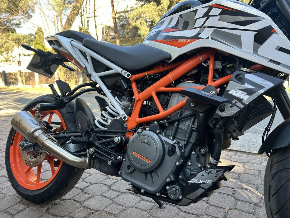 Ktm duke 390 z 2017r bardzo dobry stan