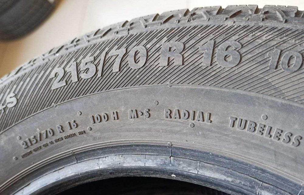 Пара шин б/у 215/70R16 100H Barum Bravuris 4x4