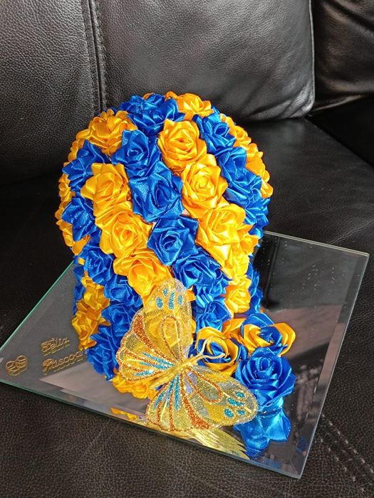 Arranjo floral pascoa