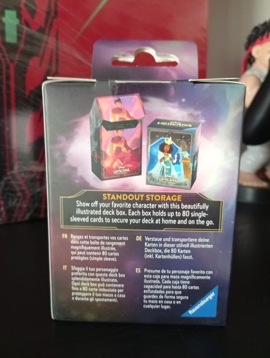 Lorcana deck box Disney Aladin