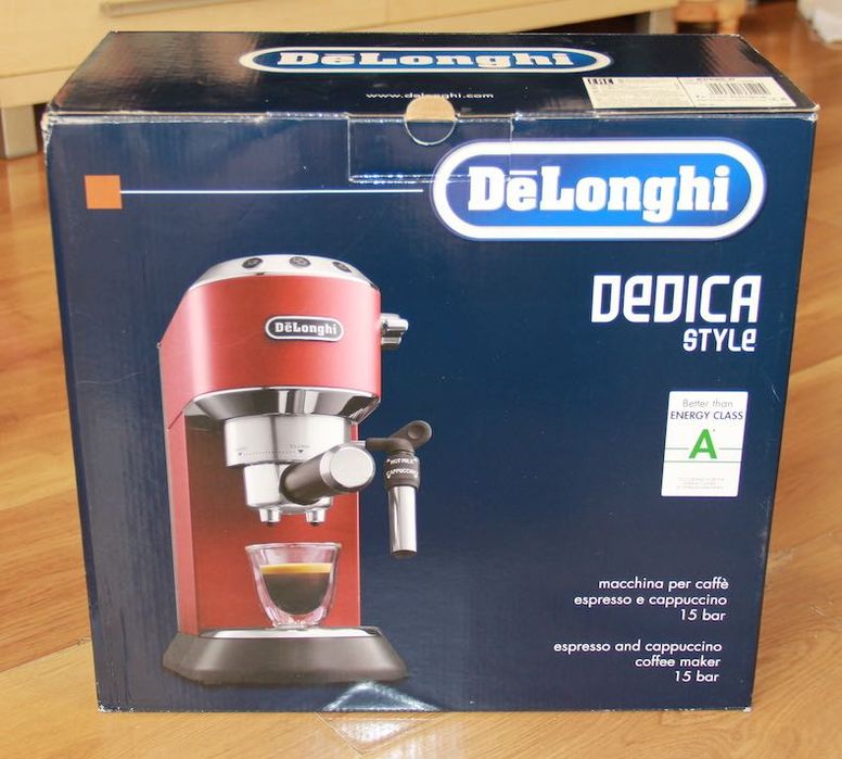 De'Longhi DL Dedica EC685R ekspres do kawy ciśnieniowy czerwony bosch