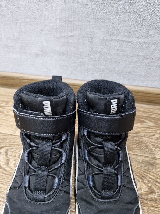 Зимові сапоги на дівчинку puma