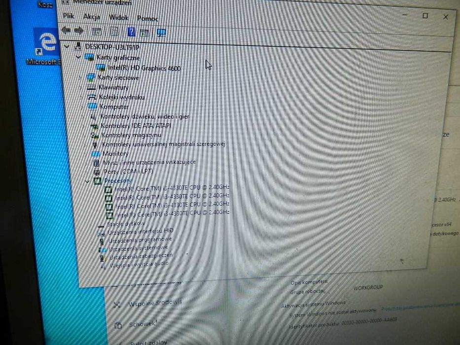 Komputer Wincor Nixdorf Core i3-4330TE 4GB DDR3 500GB
