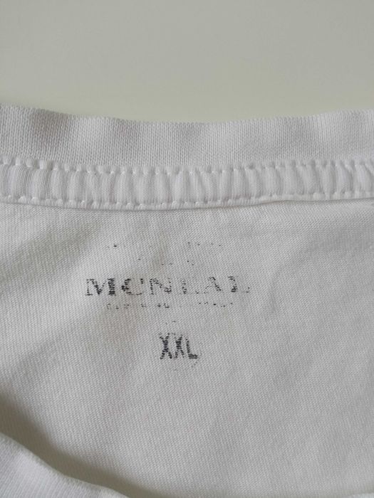 McNeal T-shirt koszulka biała okrągły dekolt r XXL