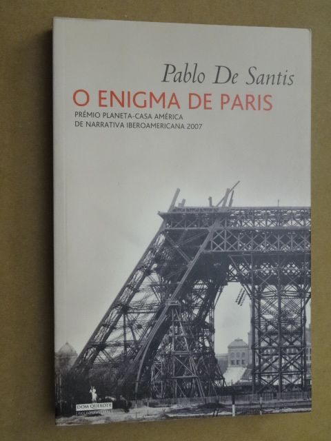 O Enigma de Paris de Pablo de Santis - 1ª Edição
