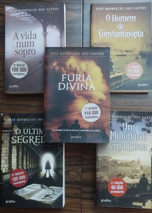Livros de José Rodrigues dos Santos