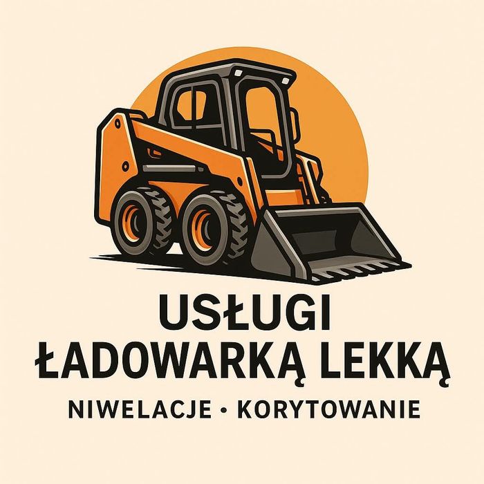 Usługi ziemne, Korytowanie, Niwelacje, Porządkowanie Terenu Ładowarką
