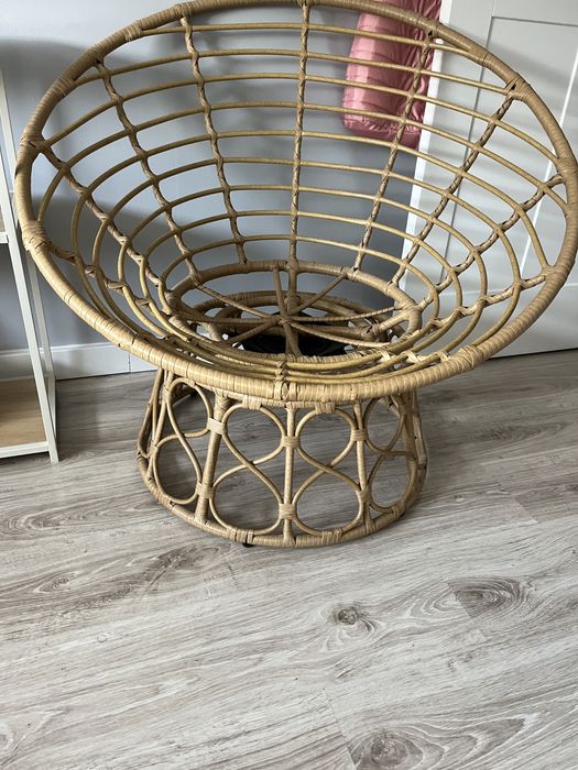 Fotel ogrodowy, balkon, obracany technorattan