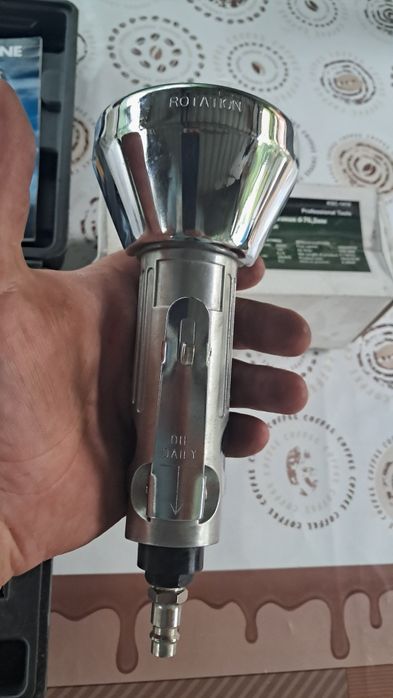 Пневмоболгарка King d76,2 нова