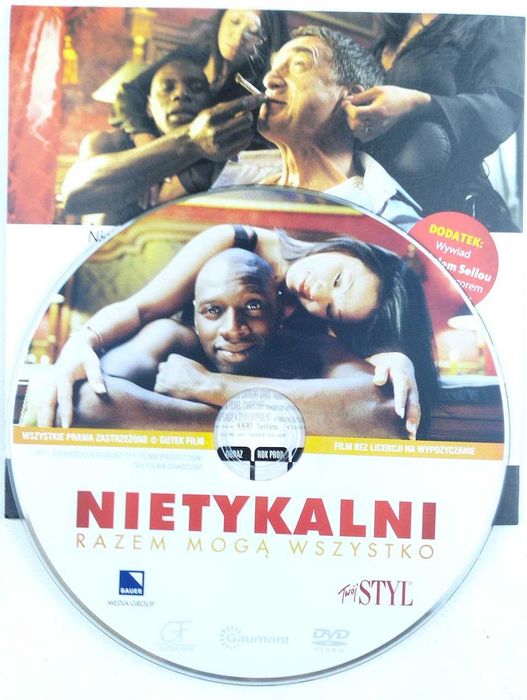 Nietykalni film DVD