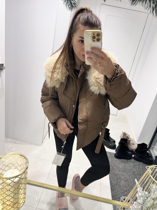 Kurtka braz z futerkiem