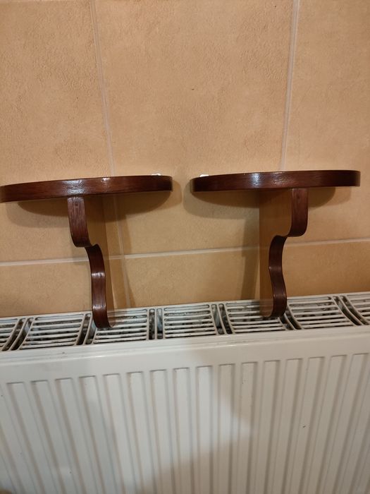 Półki ścienne, kwietnik, vintage