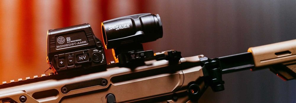 Комплект SIG SAUER ROMEO8T-AMR + Магніфер JULIET3T-AMR Нова серія 2025