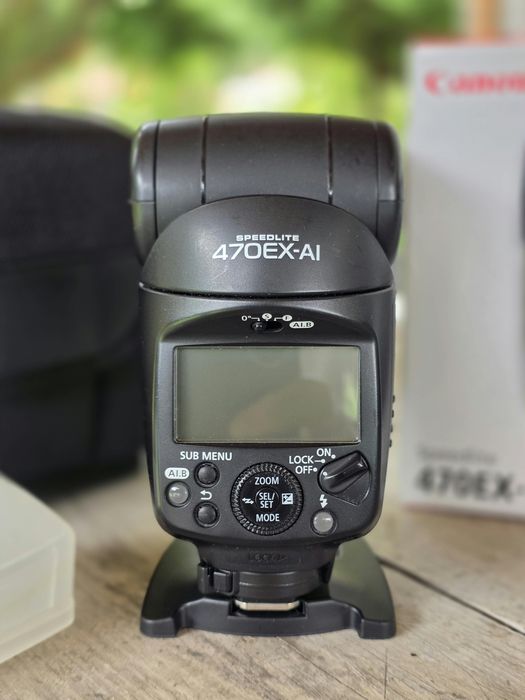 Flash Canon
Canon Speedlite 470EX-AI