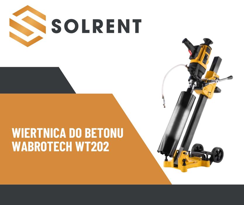 Wynajem WIERTNICA do BETONU na statywie z hydronetką