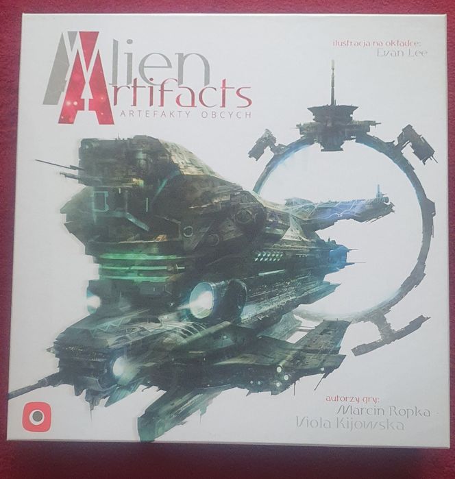Alien Artifacts gra planszowa