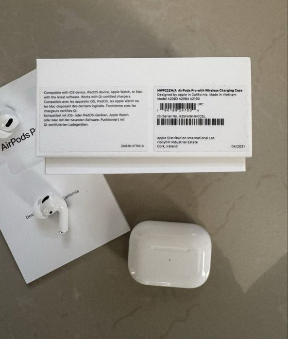 Słuchawki Apple AirPods Pro 1 gen