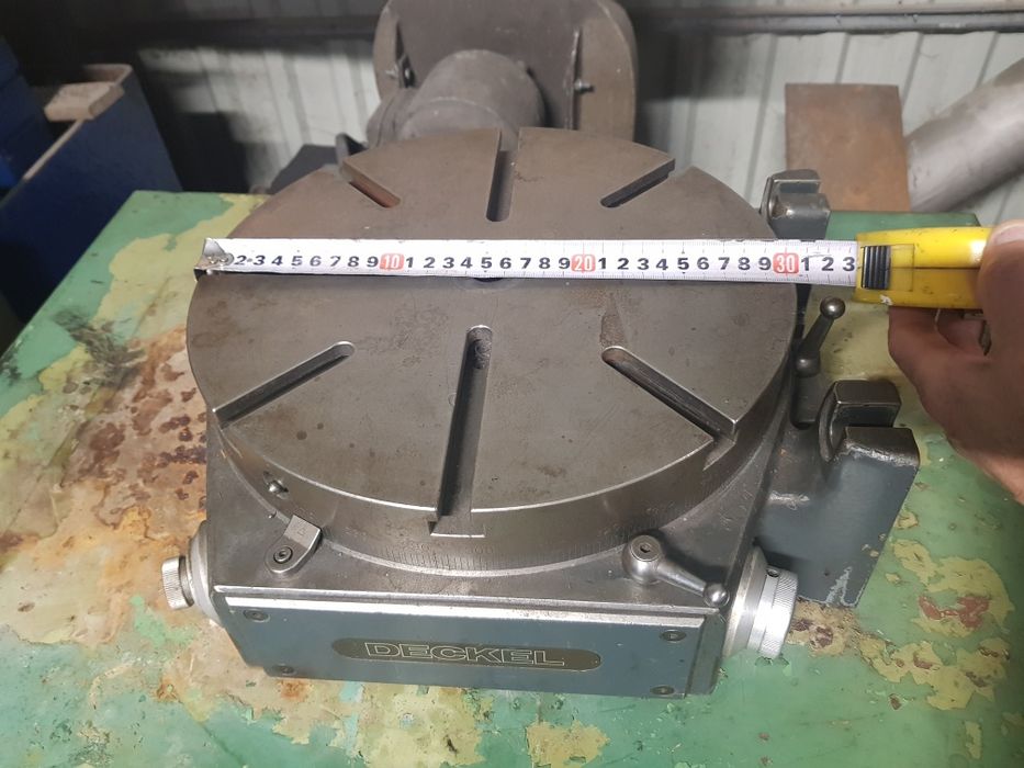 Stół obrotowy podzielnica deckel poziomo puonowy frezarka