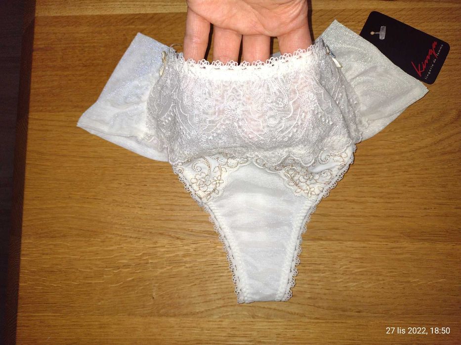 Figi damskie stringi r. S , Kinga, nowe