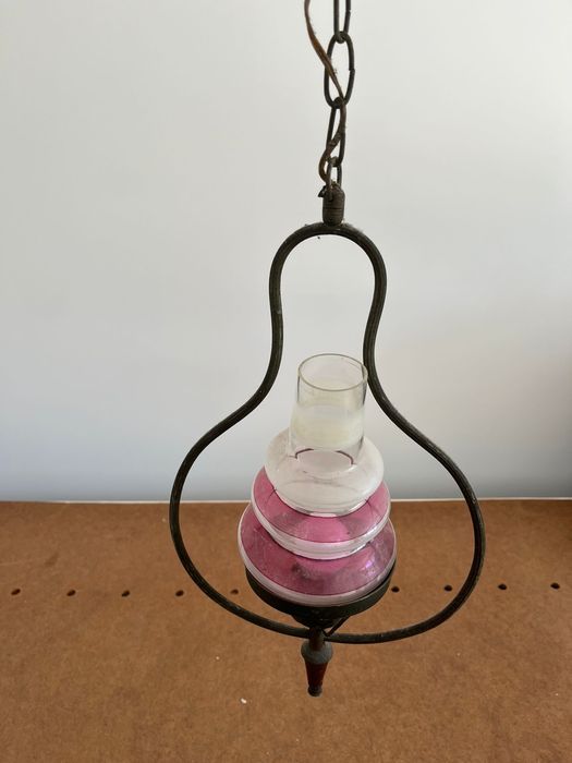 Candeeiro em Vidro, Antigo