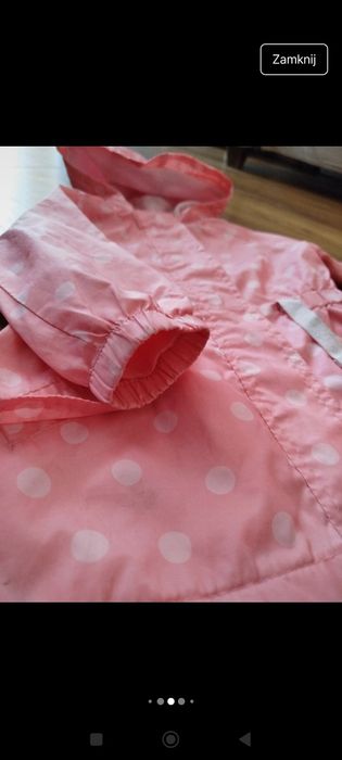 Kurtki wiosenne 2 sztuki 98cm
