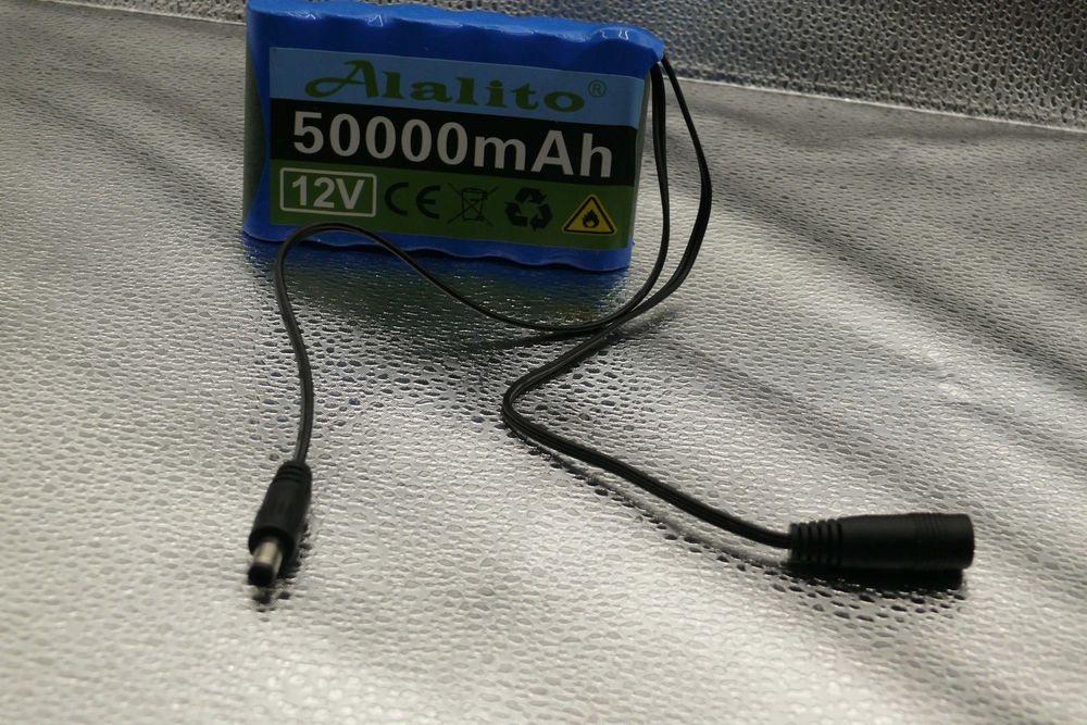 Bateria recarregável portátil de íon-lítio