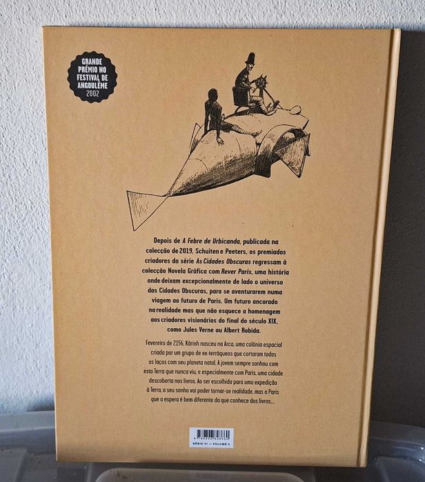 Rever Paris - (álbum de Schuiten & Peters, como novo)