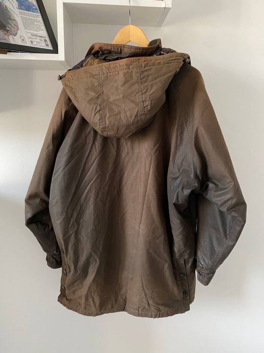 Barbour wax duracotton parka plaszcz trencz kurtka