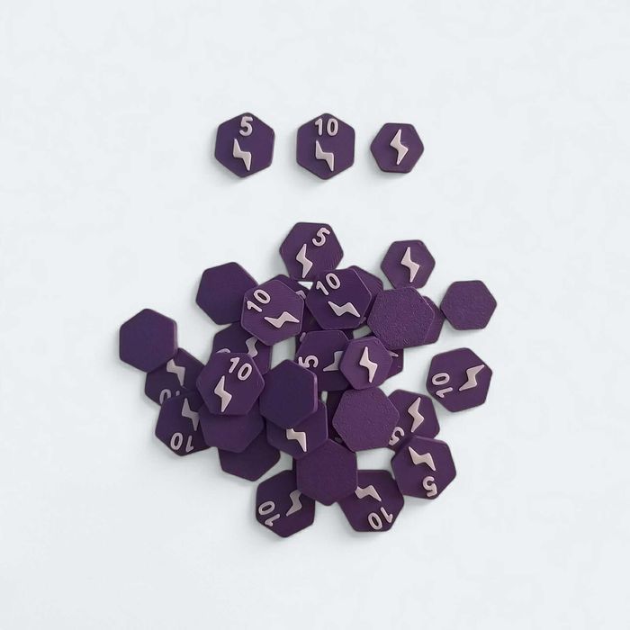 Terraformacja Marsa - kolorowe tokeny