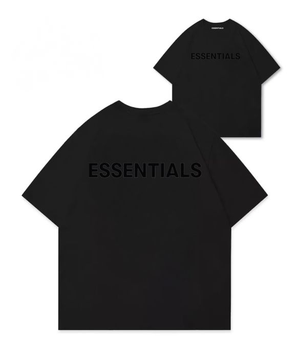 Футболки Essentials Fear of God Logo унисекс ессеншиал тишка Новинка