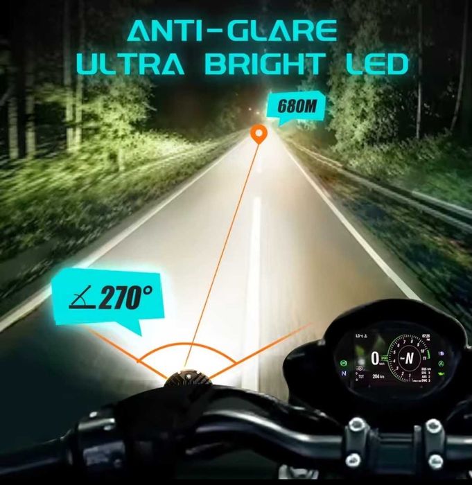 Faróis auxiliares led MT Rider