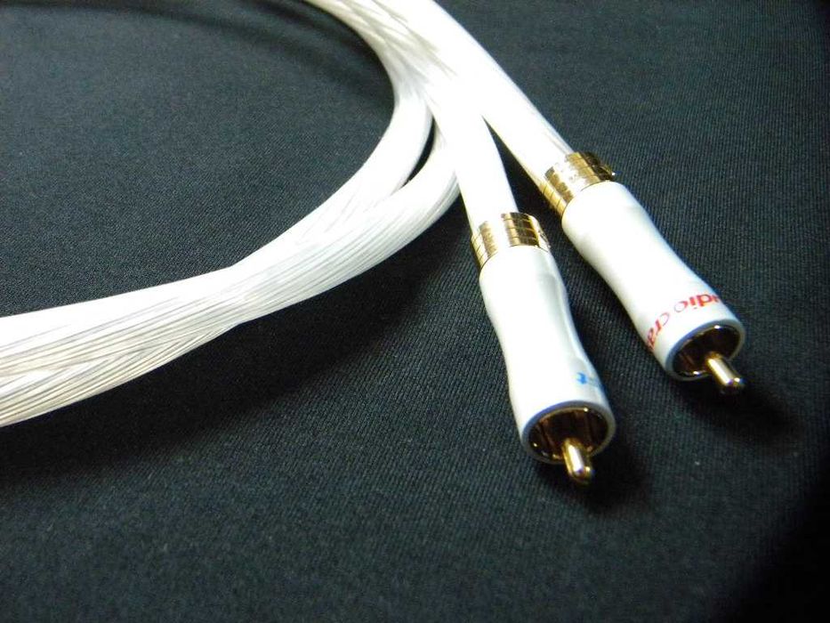 Kable rca silver dł. 1 metr
