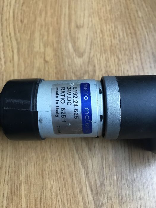 Micro Motors, e192.24.625, 24 V ESAB silnik, przekładnia.