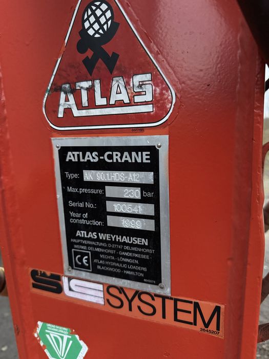 ATLAS 90.1 кран-маніпулятор