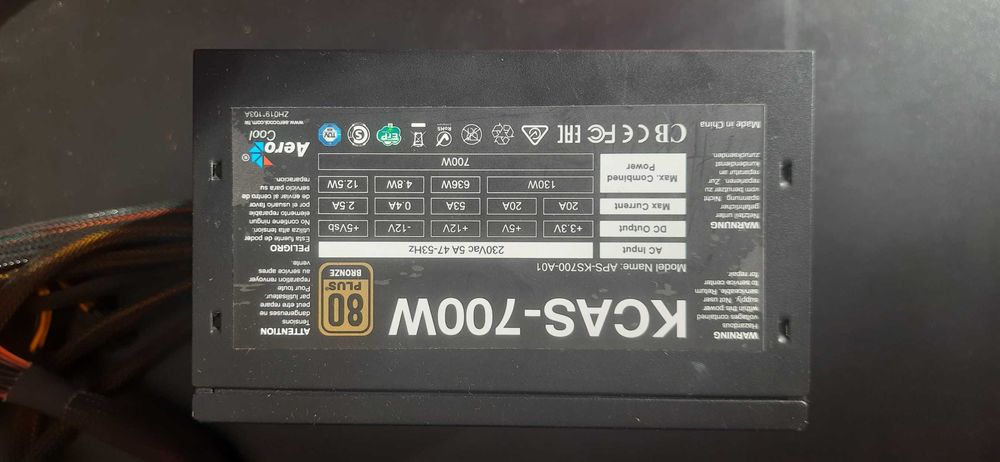 Блок живлення Aerocool KCAS-700 700W