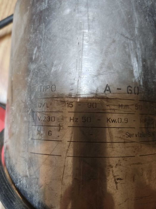 Bomba de água para furo