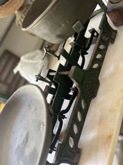 Balança de pesar antiga