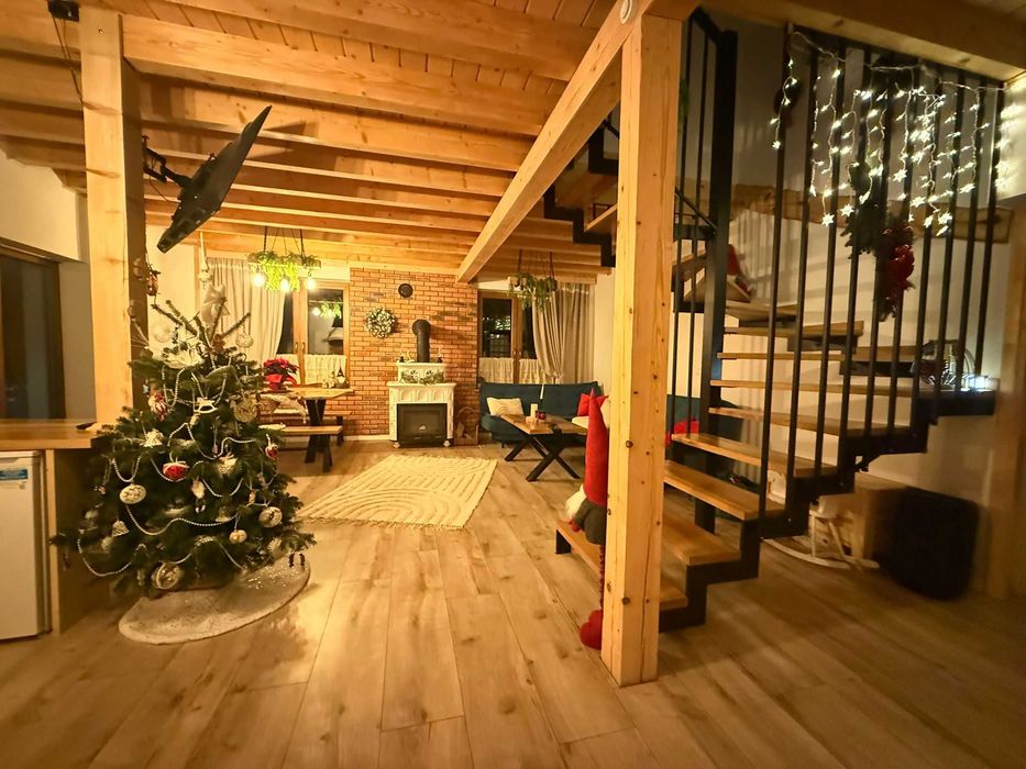 Domek w górach z balią jacuzzi i sauną