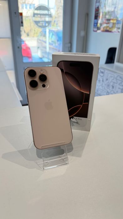 Telefon iPhone 16 Pro 128 GB 94%  Dworcowa Gwarancja Apple