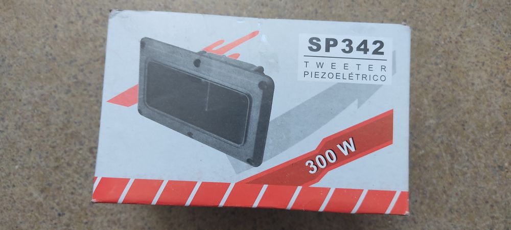 Твітер, подвійний пьєзоелектричний високочастотний динамік 300W