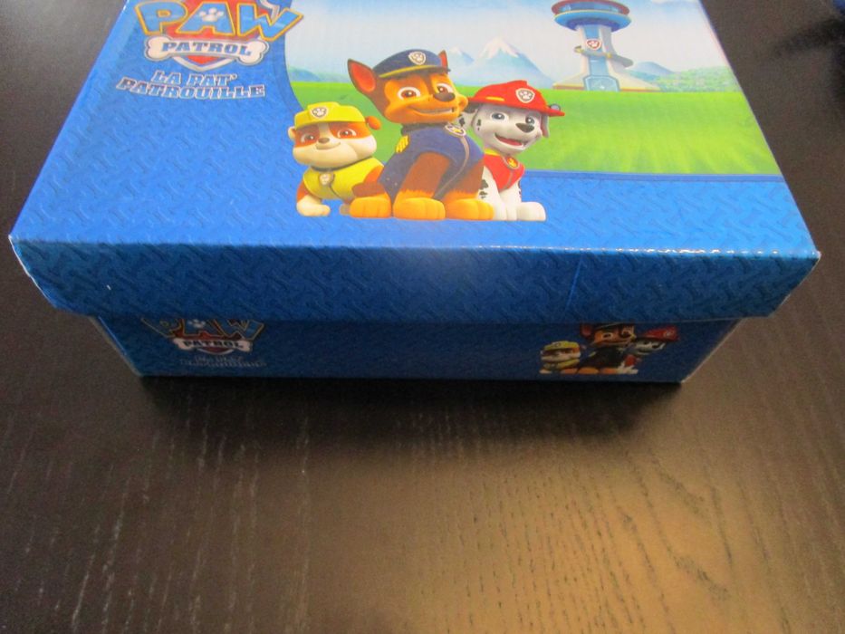 Caixa com 6 Carrinhos (Racers) Originais da Patrulha Pata.