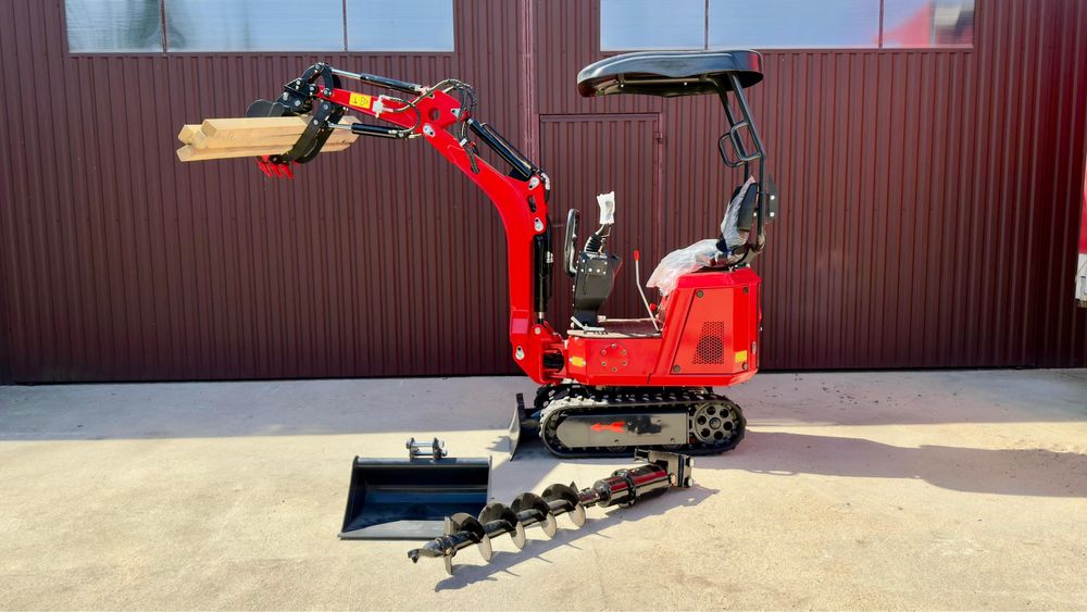 Minikoparka DK-08 | 850 kg | NOWA | Euro 5 | zestaw
